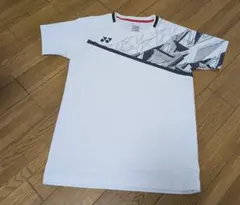 YONEX ゲームシャツ S 日本代表モデル ホワイト/レッド/ブルー - メルカリ