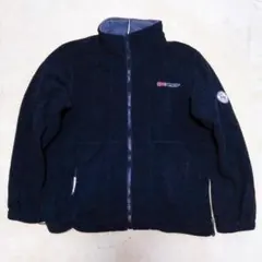 フリースジャケット 黒 M 防寒 軽量 アウトドア 作業着