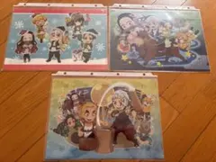 鬼滅の刃　ufotable cafe クリアファイルセット