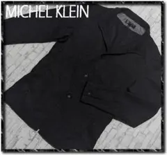 ミッシェルクランオム　ポリエステル3釦ジャケット