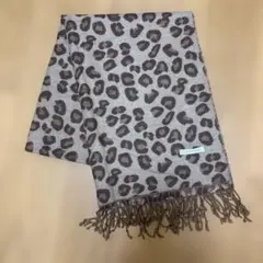 ★LOWRYS FARM ヒョウ柄 ストール サイズ 180×64cm