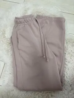GU バレルレッグスウェットパンツ　XS ピンク