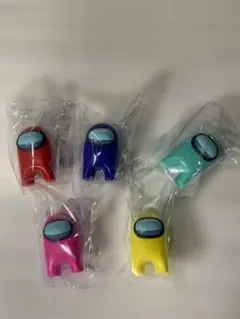【プライズ品】Among Us ミニフィギュア 5色セット 4cm コンプリート