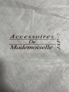 Accessoires De Mademoiselle トートバッグ