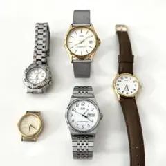 〈ジャンク〉SEIKO ALBA アルバ 腕時計 5点 まとめ売り(102)