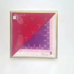 YSL 赤紫 ハンカチ　【新品　未使用】 新古品　2枚