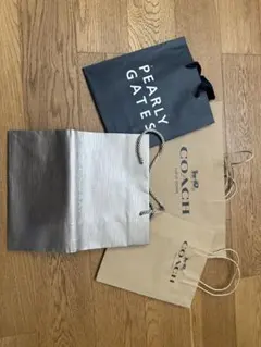 ショップ袋セットPEARLY GATES 1枚COACH 2枚BVLGARI2枚のサムネイル