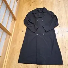 ZARA ブラック ダブルブレスト ロングコート　未使用
