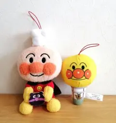 アンパンマン ころふわ ぬいぐるみ シェフ パン屋さん のりもの レア2個セット
