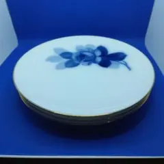 大倉陶園 瑠璃片葉金蝕 ブルーローズ - メルカリ