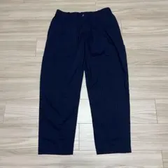 THE SHOP TK テーパードパンツ イージースラックス ネイビー M