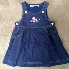 ファミリア　ジャンパースカート　80 ワンピース　familiar