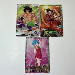 ドラゴンボール　ブルマ　孫悟空　チチ　GLITTER&GLAMOURS など UGM1-010孫悟空少年期とMM4-013チチ少女期の2枚組 特別セット① - メルカリ