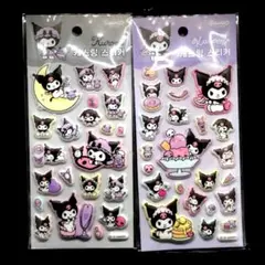 サンリオ 韓国 ぷっくりシール マシュマロシール もっちりシール クロミ