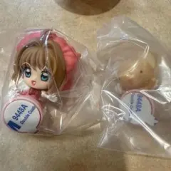 カードキャプターさくら　くっつきマスコット　さくらA B ケロちゃん 3点