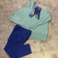 【美品】UNITED ARROWS グリーンレーベルリラクシング ニット