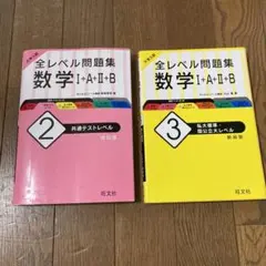 大学入試全レベル問題集数学1+A+2+B 2冊セット