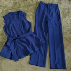 紺色セットアップ新品Sサイズ