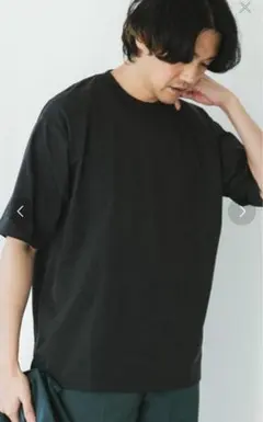 URBAN RESEARCH DOORS オーバーサイズ ダークグレー Tシャツ