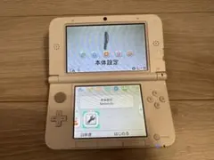 任天堂 3DS LL ホワイト 本体 純正充電器付き　ソフト付