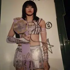 姫ゆりあ選手 サイン入りポートレート - メルカリ