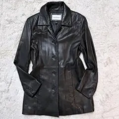 00s vintage sheepskin leather jacket