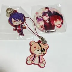 ディアラバ テディ ラバスト 逆巻レイジ 缶バッジ 3個セット