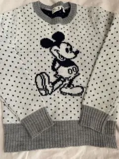 UNIQLO/GU/ミッキーマウス/130㎝/ニット/