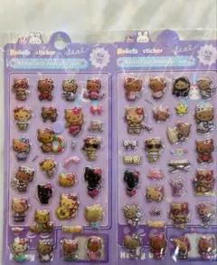 キャラクター日焼けぷっくりシール枚セット