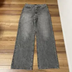 UNIQLO JEANS ストレートデニム グレー