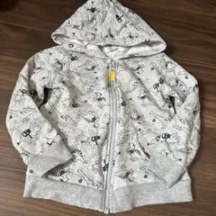100cm 恐竜柄パーカー