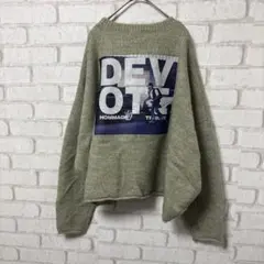 GYDA LA DEVOTE ニット セーター　バックプリント　フリーサイズ