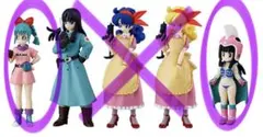 ドラゴンボール フィギュア ブルマ チチ 2体セット