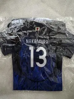 サッカー日本代表 SAMURAIBLUE 13番 中村敬斗ガチャガチャ 巾着