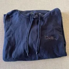 Champion ネイビー フード付きパーカー　メンズ　レディース