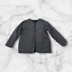 ビンテージ ダウンジャケット ジャケット キルティング ブルー フリーサイズ