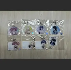 連邦生徒会　私服　アクリルキーホルダー　全8種　三省堂　ブルーアーカイブ 連邦生徒会 私服 アクリルスタンドキーホルダー 全4種 三省堂 ブルー