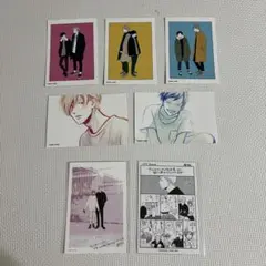 絵津鼓『IN THE ARARTMENT』イラストカード(全5種セット)＋2点