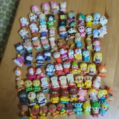 アンパンマン　指人形　ソフビ　84個 　まとめ売り