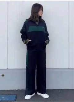 裏ボアトラックジャケット＆パンツ セットアップ