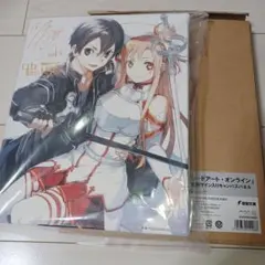 ソードアート・オンライン キャスト複製サイン入り色紙風ポートレート