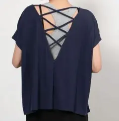【タグ付き】ロキシー　カップ付きキャミ&Tシャツセット ジム ヨガ ランニングのサムネイル