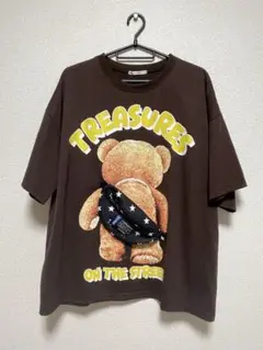 ブラウン クマ Tシャツ ウエストポーチ付き