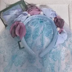 ディズニーランド　ホーンテッドマンション　花嫁カチューシャ