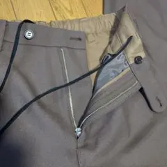 FANTASTICDAYS ウール ツイード ワイド イージー トラウザー 48