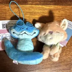 映画　ディズニー　ズートピア　ゲイリー　ニック　ぬいぐるみ むにゃすや