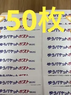 ゆうパケットポストmini 専用封筒 50枚セットその203
