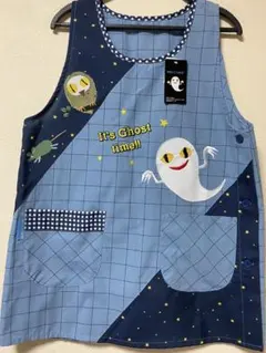 せなけいこ　ねないこだれだ　絵本　エプロン②　Ｍ〜Ｌ　新品未着用タグ付き　保育士のサムネイル