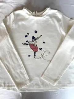 未使用品⭐︎プチバトー 長袖カットソー ロングTシャツ 10ans 140cm