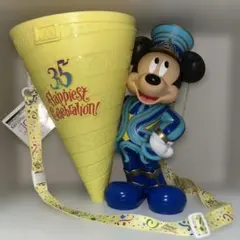 ポップコーンバケット　ディズニー35周年　アトラクション　希少　レア ディズニーリゾート35周年ポップコーンバケット| キャステル